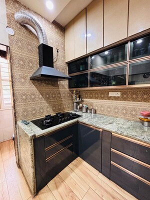 Kitchen in 2.5 BHK Apartment at Janachaitanya Colony – for Rent