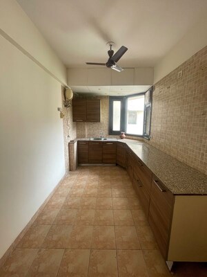 Kitchen in 4 BHK Apartment at Eros Kenwood Tower, Sector 39 – for Rent