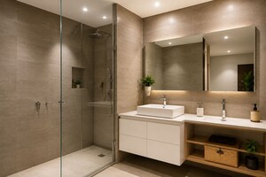 Kitchen in  Villa at Edapally – for Sale