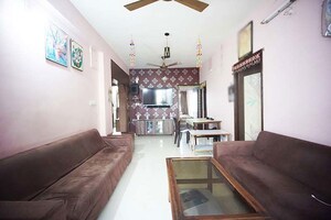 Living Room in 3 BHK Apartment at Naranpura – for Sale