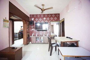 Living Room in 3 BHK Apartment at Naranpura – for Sale