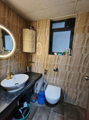 Bathroom in 2 BHK Apartment at Lodha Crown Quality Homes, Majiwada – for Sale