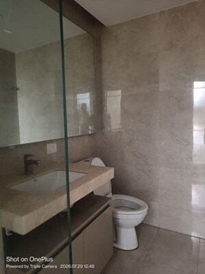 Bathroom in 3 BHK Apartment at Hiranandani Estate, Ghodbunder Road – for Rent