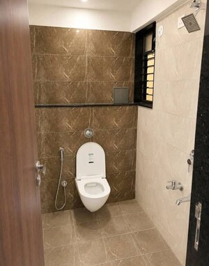 Bathroom in 3 BHK Apartment at Lansum El Dorado, Narsingi – for Rent