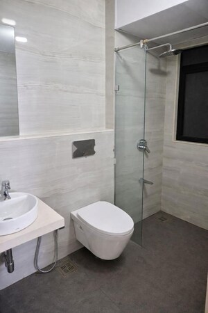 Bathroom in 3 BHK Apartment at Dosti Eastern Bay, Wadala – for Rent