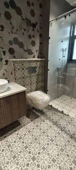 Bathroom in 4 BHK Builder Floor at Parklands, Sector 85 – for Sale