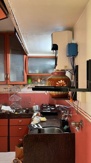 Kitchen in 1.5 BHK Apartment at Nilanjana CHS, Malad West – for Rent