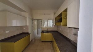 Kitchen in 3 BHK Apartment at Bhartiya Nikoo Homes Phase 2, Thanisandra Main Road – for Rent