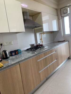 Kitchen in 4 BHK Apartment at DLF The Belaire, Sector 54 – for Rent