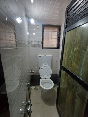 Bathroom in 1 BHK Apartment at Runwal Nagar CHS, Runwal Nagar – for Rent