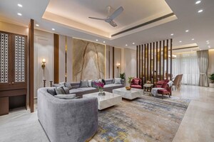 Living Room in 4 BHK Villa at Emaar Marbella, Sector 66 – for Sale