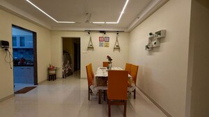 Living Room in 4 BHK Apartment at Paradise Lifespaces Sai World City, New Panvel – for Rent
