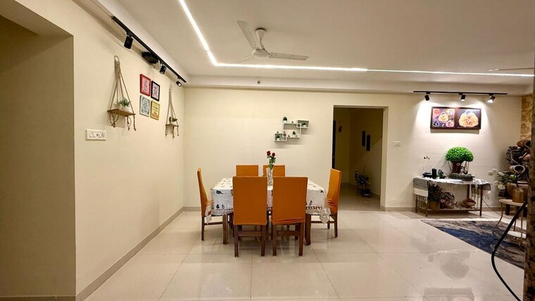 Living Room, paradise-lifespaces-sai-world-city 4 Bedroom 2500 Sq.Ft. Apartment In New Panvel Navi Mumbai 10557843