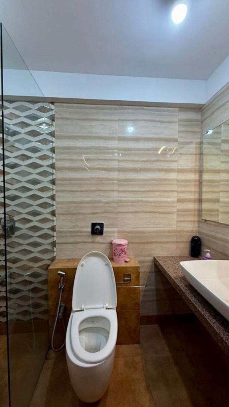 Bathroom, paradise-lifespaces-sai-world-city 4 Bedroom 2500 Sq.Ft. Apartment In New Panvel Navi Mumbai 10557843