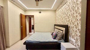 Bedroom in 4 BHK Apartment at Paradise Lifespaces Sai World City, New Panvel – for Rent