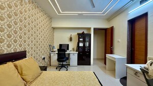 Living Room in 4 BHK Apartment at Paradise Lifespaces Sai World City, New Panvel – for Rent