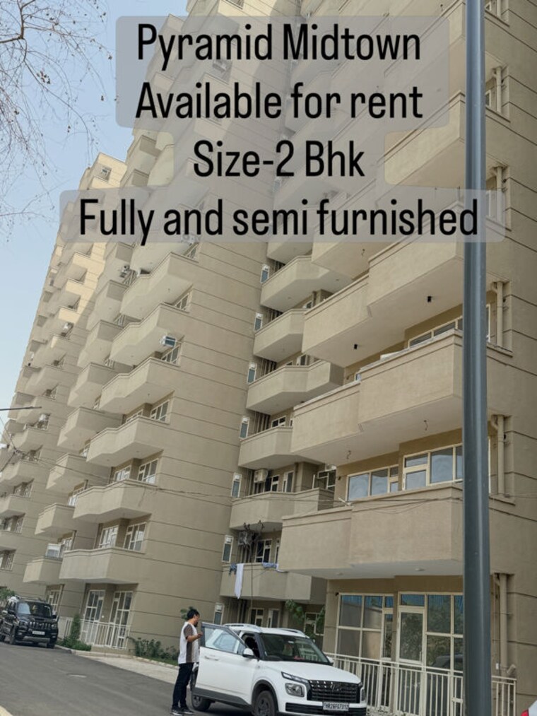 Exterior View, pyramid-midtown 2 Bedroom 1100 Sq.Ft. Apartment In Sector 59 Gurgaon 10557867