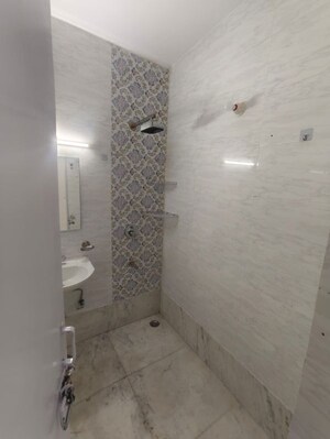 Bathroom in 2 BHK Builder Floor at Malviya Nagar – for Rent