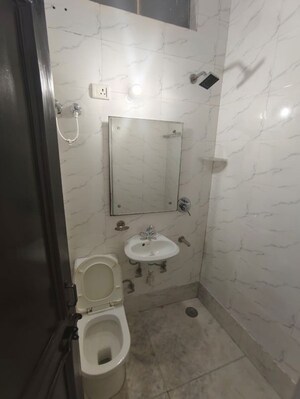 Bathroom in 2 BHK Builder Floor at Malviya Nagar – for Rent