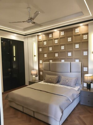 Bedroom in 1 BHK Builder Floor at Tarun CGHS, Sector 47 – for Rent