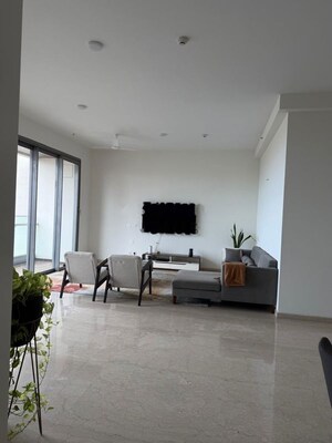 Living Room in 2 BHK Apartment at BC Corp Arista, Bandra East – for Rent