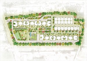 Master Plan in 3 BHK Apartment at Bhartiya Garden Enclave Nikoo Homes 8, Bellahalli – for Sale