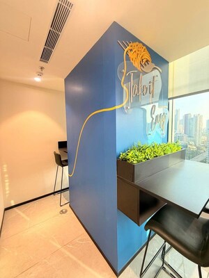 Team Area in  Office Space at Marathon Futurex, Lower Parel – for Rent