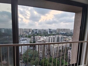 Balcony in 2 BHK Apartment at Marathon Monte South, Byculla West – for Rent