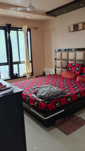Bedroom in 2 BHK Apartment at Sheth Konark Splendour, Wadgaon Sheri – for Rent