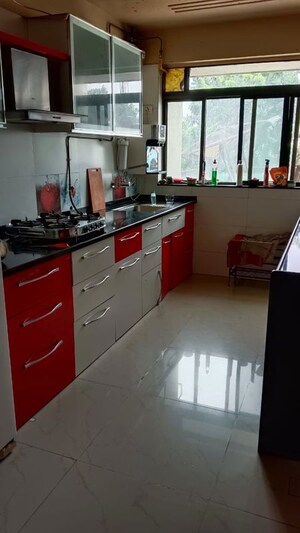 Kitchen in 2 BHK Apartment at Sheth Konark Splendour, Wadgaon Sheri – for Rent