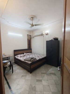 Bedroom in 2 BHK Builder Floor at Malviya Nagar – for Rent