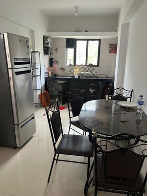 Team Area in 2 BHK Apartment at Satyam Serenity, Wadgaon Sheri – for Rent
