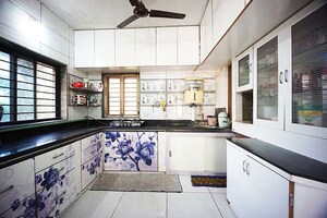 Kitchen in 5 BHK Villa at Gandhinagar Mahudi Main Road – for Sale