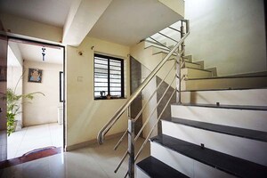 Staircase in 5 BHK Villa at Gandhinagar Mahudi Main Road – for Sale