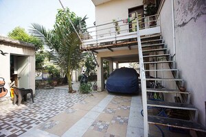 Balcony in 5 BHK Villa at Gandhinagar Mahudi Main Road – for Sale
