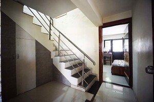 Staircase in 5 BHK Villa at Gandhinagar Mahudi Main Road – for Sale