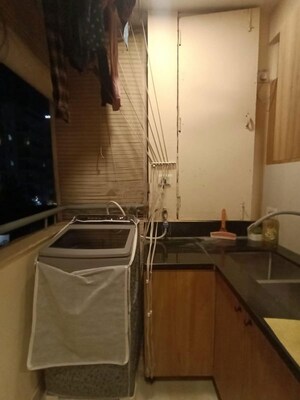Kitchen in 2.5 BHK Apartment at Godrej 101, Sector 79 – for Rent