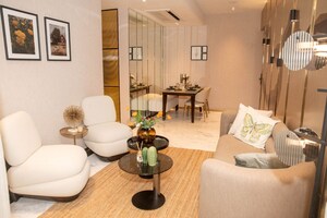 Living Room in 2 BHK Apartment at Neelam Signature Residences, Mulund East – for Sale