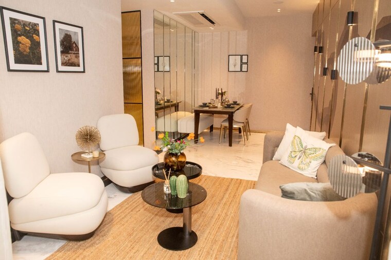Living Room, neelam-signature-residences 2 Bedroom 752 Sq.Ft. Apartment In Mulund East Mumbai 10558163