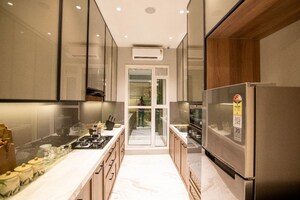 Kitchen in 2 BHK Apartment at Neelam Signature Residences, Mulund East – for Sale