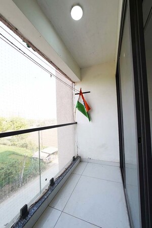 Balcony in 3 BHK Apartment at Vaishnodevi Circle – for Sale