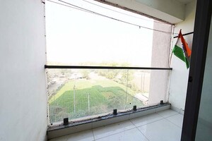 Balcony in 3 BHK Apartment at Vaishnodevi Circle – for Sale