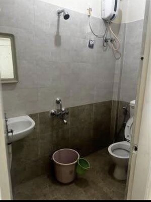 Bathroom in 3 BHK Apartment at Bavisha Bentley Greens, Sarjapur Road – for Rent