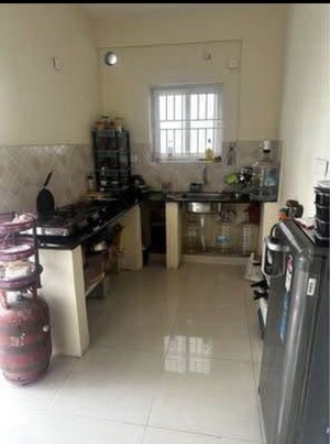 Kitchen in 3 BHK Apartment at Bavisha Bentley Greens, Sarjapur Road – for Rent