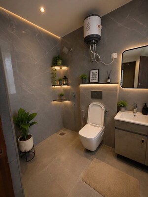 Bathroom in 6+ BHK Independent House at Ashok Vihar – for Sale