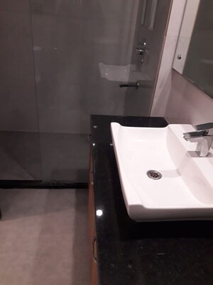 Kitchen in 1 RK Builder Floor at Sushant Lok I – for Rent