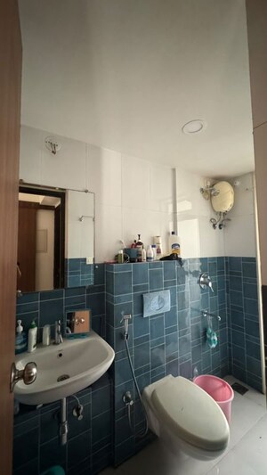 Bathroom in 2 BHK Apartment at Lodha Amara, Kolshet Road – for Rent