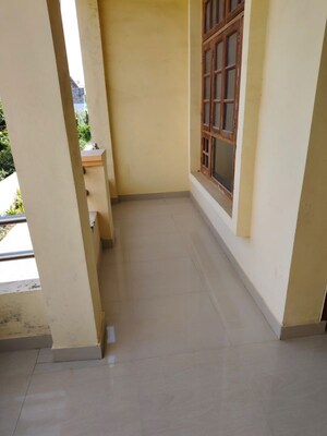 Balcony in 1.5 BHK Independent House at Jankipuram Extension – for Rent