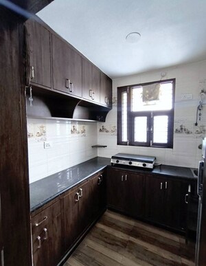 Kitchen in 1 RK Builder Floor at Ashoka Enclave – for Rent