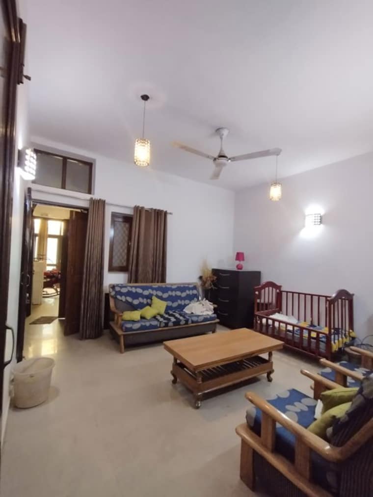 Living Room, malviya nagar 2 Bedroom 100 Sq.Yd. Builder Floor In Malviya Nagar Delhi 10558228